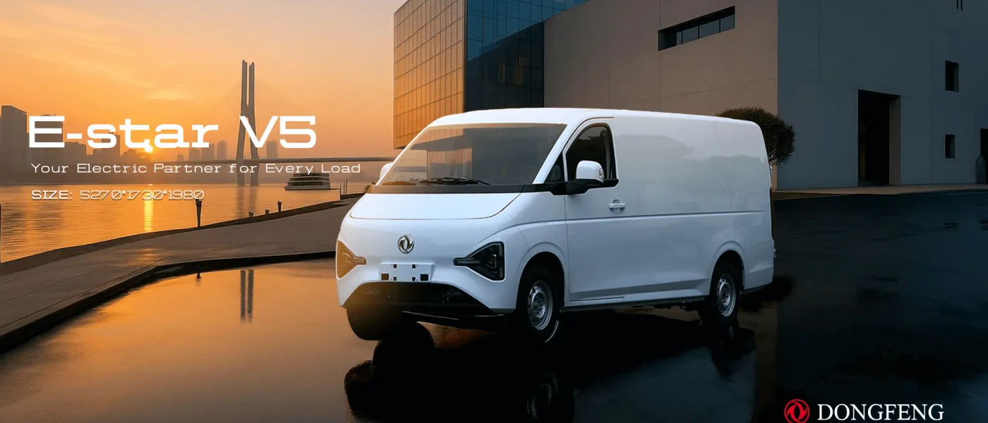 E-STAR V5 — Furgonul electric compact pentru livrări urbane eficiente