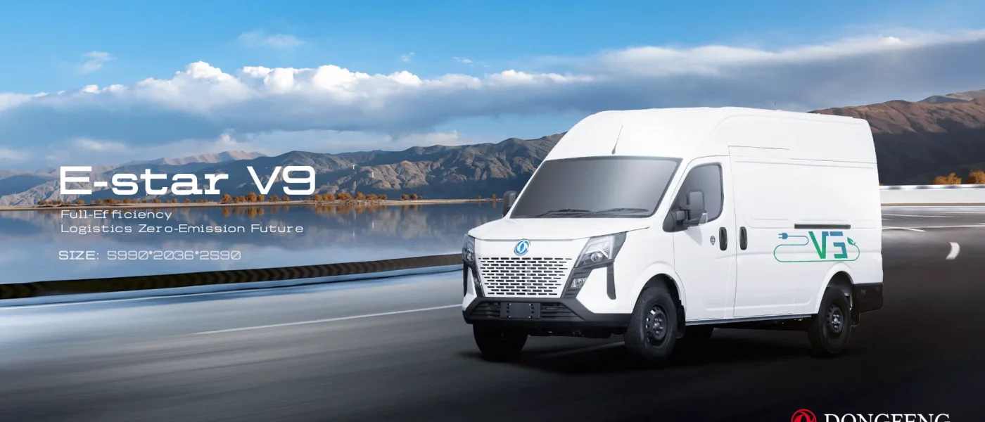 E-STAR V9 — Furgonul electric premium pentru distribuție urbană intensivă