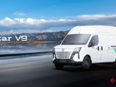 E-STAR V9 — vehicul electric comercial